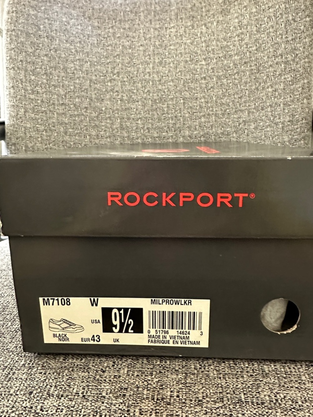 Men’s Rockport black shoes 9.5 wide